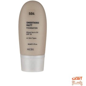 تصویر کرم پودر شون سری Smoothing Matt شماره S04 Schon Smoothing Matt Foundation S04