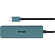 تصویر هاب 4 پورت تایپ سی اونتن مدل UC621 