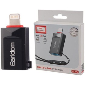 تصویر مبدل او تی جی یو اس بی 3.0 به لایتنینگ ارلدام ET-OT87L Earldom Adapter ET-OT87L USB3.0 to Lightning OTG