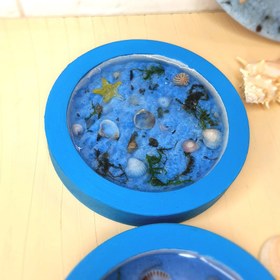 تصویر ست 8 تکه هفت سین رزینی مدل دریا 8-Piece Resin Haft-Seen Set - Ocean Theme