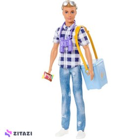 تصویر عروسک باربی مرد کمپ باز مدل Barbie Goes Camping Playset - زمان ارسال 15 تا 20 روز کاری 