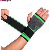 تصویر مچ بند طبی ورزشی حرفه ای SPORTS مدل بند دار چسبی وارداتی اعلا 