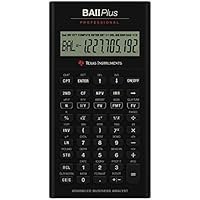 تصویر ماشین حساب مالی پیشرفته حرفه ای Texas Instruments BA II Plus Texas Instruments BA II Plus Professional Advanced Financial Calculator