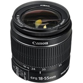 تصویر لنز کانن مدل EF-S 18-55mm f/3.5-5.6 IS II ا Canon EF-S 18-55mm f/3.5-5.6 IS II Lens Canon EF-S 18-55mm f/3.5-5.6 IS II Lens