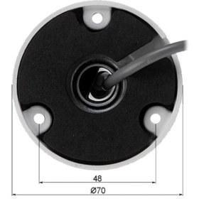 تصویر دوربین مداربسته بولت هایک ویژن مدل DS-2CD1043G0-I کیفیت ۴ مگاپیکسل با دید در شب 
