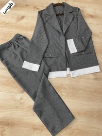 تصویر کت و شلوار زنانه دیپلمات 