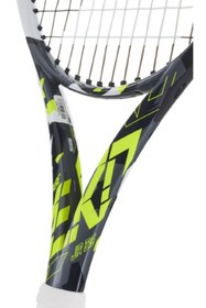 تصویر راکت تنیس سیاه دخترانه و پسرانه بچگانه PURE AERO 2023 JR 26 عملکرد RAKI CHILDREN GRIP L00 BABOLAT 