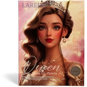 تصویر پالت سایه چشم و آرایش صورت ا نی لیدی 