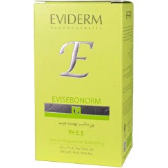 تصویر پن مناسب پوست چرب سبونورم اویدرم 100 گرم Eviderm Sebonorm Oily Skin Pain 100Gr