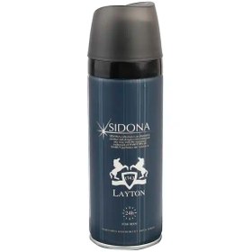 تصویر اسپری بدن مردانه سیدونا Sidona مدل Layton حجم 200ml 