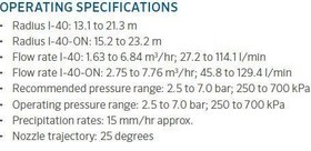 تصویر آبپاش هانتر Hunter I-40-04 