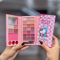 تصویر پالت سایه همه کاره کتابی کیتی صورتی miss vannessa 