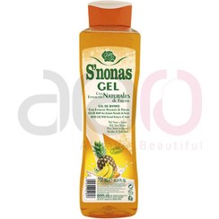 تصویر اسنوناس ژل شستشو بدن چند میوه Snonas Bath Gel With Fruit Vitamins