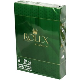 تصویر کاغذ Rolex 80g A4 بسته 500 عددی ا Rolex A4 A4 Pack Of 500 Rolex A4 A4 Pack Of 500
