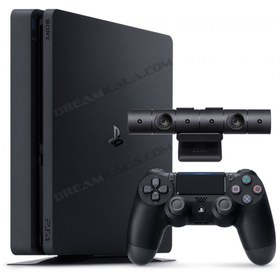 تصویر پلی استیشن 4 اسلیم 500 گیگابایت باندل دوربین - Playstation 4 Slim 500 GB bundle Camera 