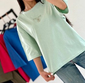 تصویر تیشرت باکسی دخترانه 