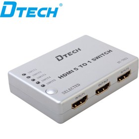 تصویر سوییچ 5 پورت HDMI دیتک مدل DT-7021 