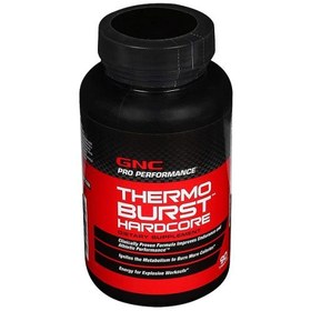 تصویر چربی سوز ترمو برست هاردکور جی ان سی 90 عددی GNC Thermoburst Hardcore 