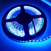 تصویر ال ای دی نواری 12 ولت ۲۸۳۵ آبی تراکم 120 Blue 12V 120L LED Strip