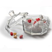 تصویر قندان بلور کاوه مدل برلیان 