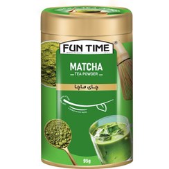 تصویر چای ماچا قوطی فلزی 