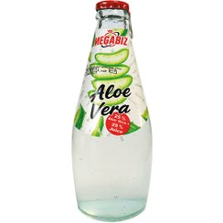تصویر نوشیدنی آلوئه ورا شیشه 