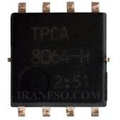 تصویر آی سی لپ تاپ Mosfet Advance TPCA8064H_N30V20A SOP Advance 