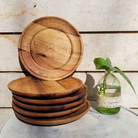 تصویر پیش دستی چوبی 