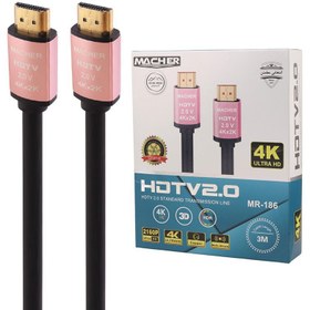 تصویر کابل HDMI 4K مچر MR-186 طول 3 متر 