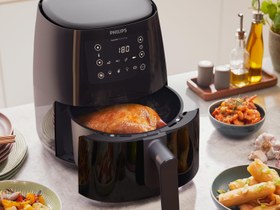 تصویر سرخکن بدون روغن فیلیپس مدل HD9243/90 سری 3000 مشکی Philips HD9243/90 Airfryer 3000 Series 4.1 L, 1550W