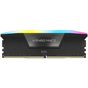 تصویر رم کامپیوتر کورسیر مدل VENGEANCE RGB ظرفیت ۱۶ گیگابایت DDR5 فرکانس ۵۶۰۰ مگاهرتز CL40 