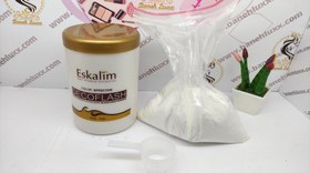 تصویر پودر دکلره اسکالیم 500 گرمی سفید Deco powder Eskalim 500Gr