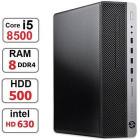 تصویر HP EliteDesk 800 / 600 G4 | ram 8GB | 500GB SSD  | i5 | INTEL    مینی کیس اچ پی  استوک HP EliteDesk 800 / 600 G4