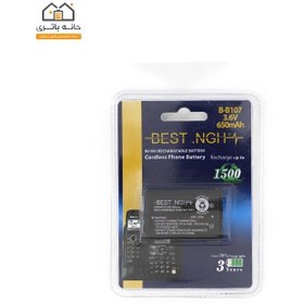 تصویر باتری تلفن بی سیم پاناسونیک P107 بست Best 