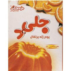 تصویر پودر ژله پرتقال جلید 