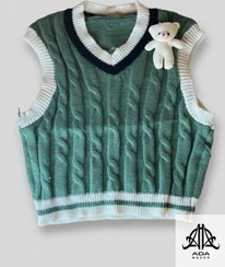 تصویر ژیله بافت زنانه مدل عروسکی 