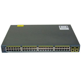 تصویر سوییچ سیسکو مدل WS-C2960-48PST-L استوک CISCO Switch WS-C2960-48PST-L Stock