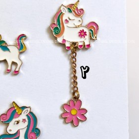 تصویر پین اسب تک شاخ - کد606 