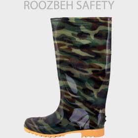 تصویر چکمه ایمنی شهپر طرح تکاوری 