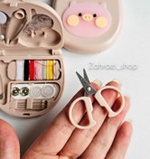 تصویر جعبه نخ و سوزن خیاطی (کیت خیاطی مسافرتی) Travel sewing kit