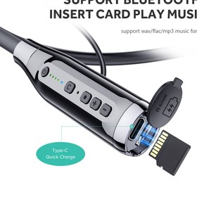 تصویر هندزفری گردنی هاینو تکو HN120 Haino teko HN120 Neckband Handsfree