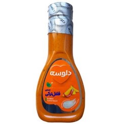 تصویر سس 290 گرم فلفل ترکی دلوسه 