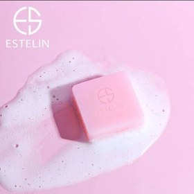 تصویر صابون لکه های محو کننده استلین نیاسینامید Estelin Niacinamide Fade Spots Soap 