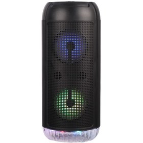 تصویر اسپیکر بلوتوثی رم و فلش خور KTS-1180 + ریموت کنترل KTS-1180 Wireless Speaker