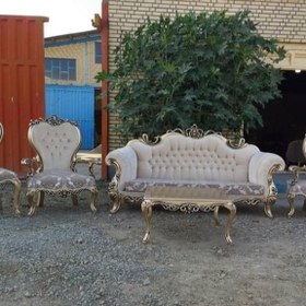 تصویر مبل سلطنتی ۹ نفره مدل نگین 