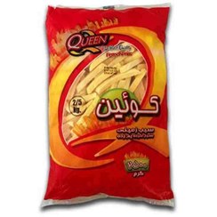 تصویر سیب زمینی نیمه آماده کویین (12در12) - 2/5 کیلوگرم 