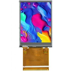 تصویر LCD TFT 3.2 INCH رنگی 3.2 اینچ با تاچ/8و16بیت TFT LCD 3.2 RGB 8 BIT-16 BIT 240x320 WITH TOUCH ST7789- اورجینال 