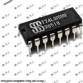 تصویر آی سی تی تی ال T74LS151B1 / SGS 