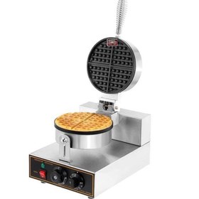 تصویر وافل ساز گرد چرخشی 