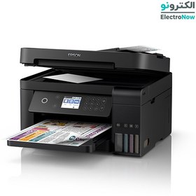 تصویر پرینتر چندکاره جوهرافشان اپسون مدل EcoTank L6170 Epson EcoTank L6170 Ink Tank Printer